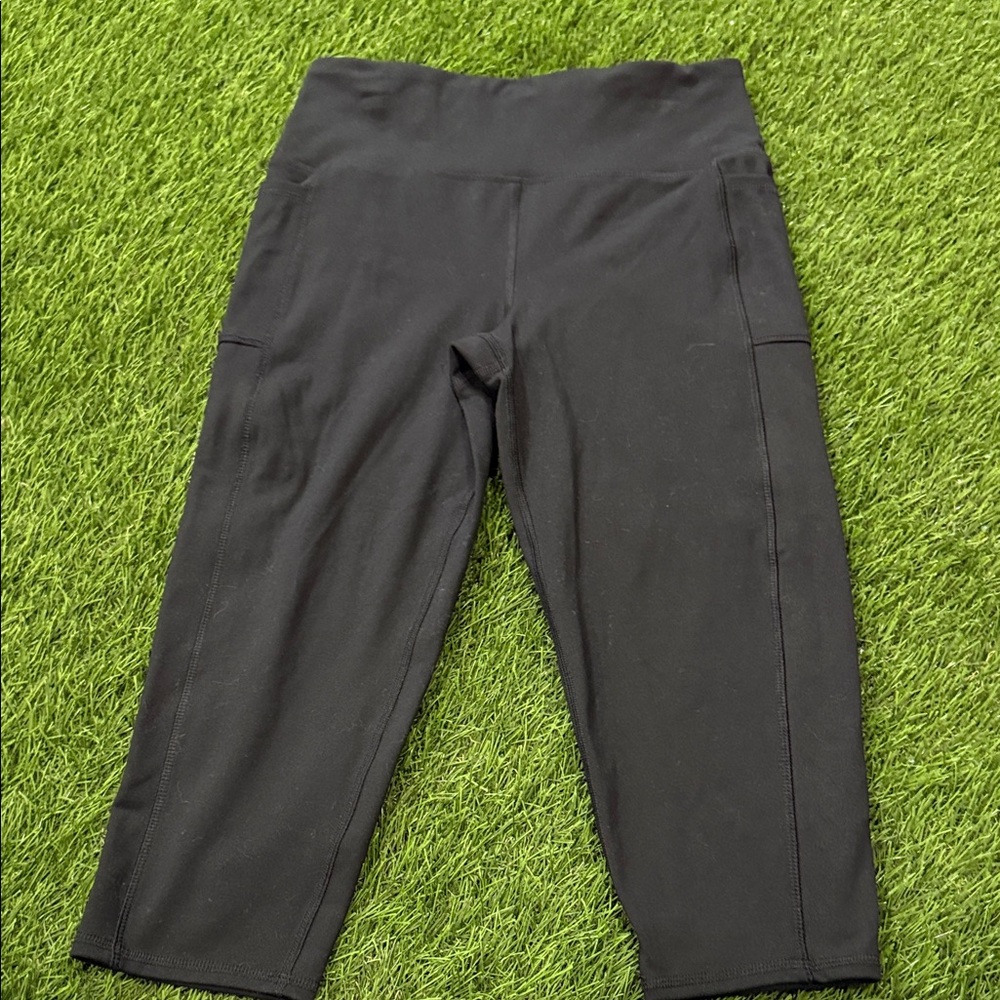 Girls MTA Sports Capri Spandex Leggings